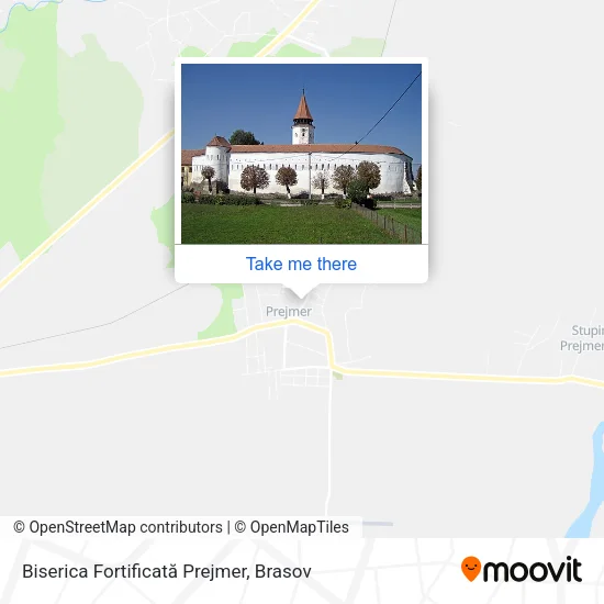 Biserica Fortificată Prejmer map