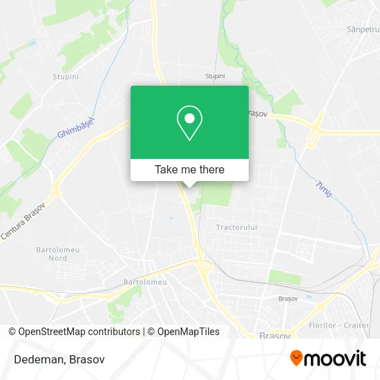 Dedeman map