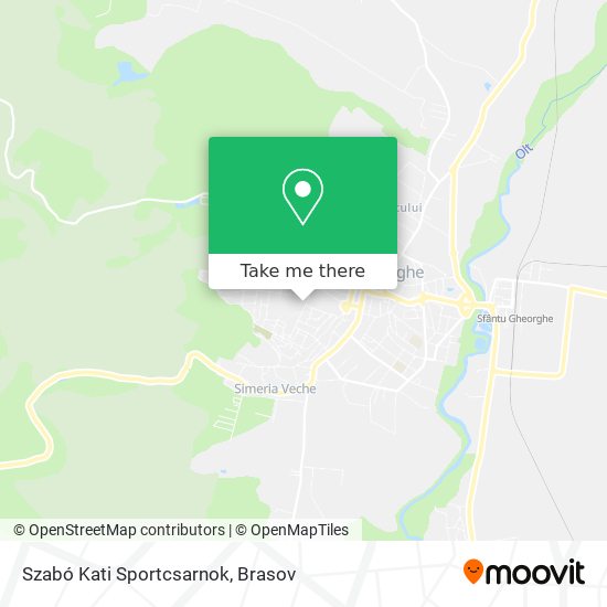 Szabó Kati Sportcsarnok map