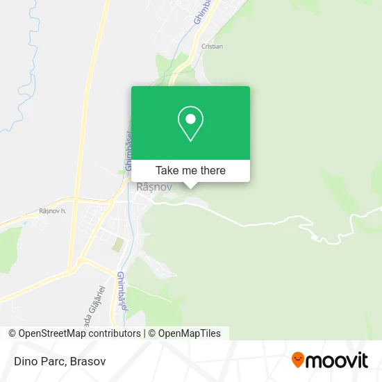 Dino Parc map