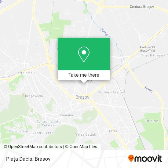 Piața Dacia map