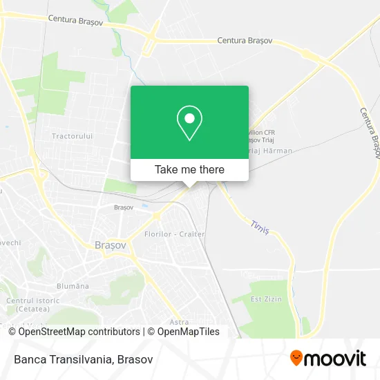 Banca Transilvania map