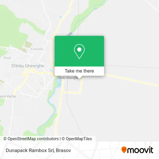 Dunapack Rambox Srl map