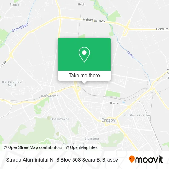 Strada Aluminiului Nr 3,Bloc 508 Scara B map
