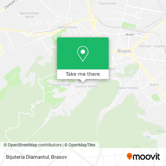 Bijuteria Diamantul map