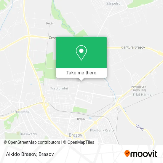 Aikido Brasov map