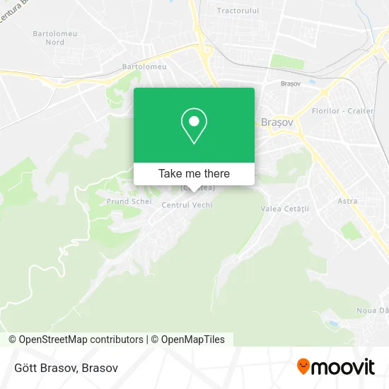 Gött Brasov map