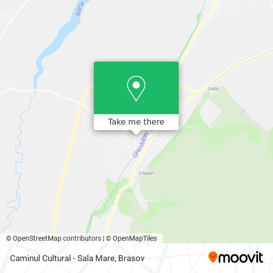 Caminul Cultural - Sala Mare map