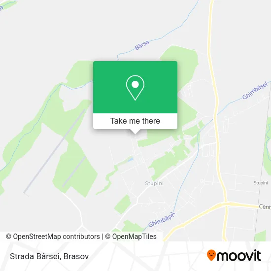 Strada Bârsei map