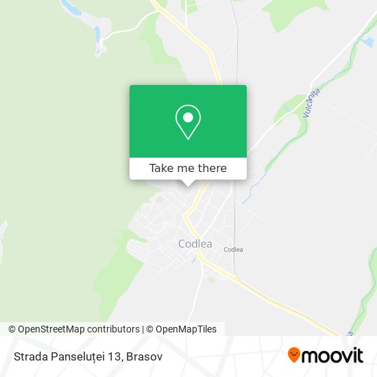 Strada Panseluței 13 map