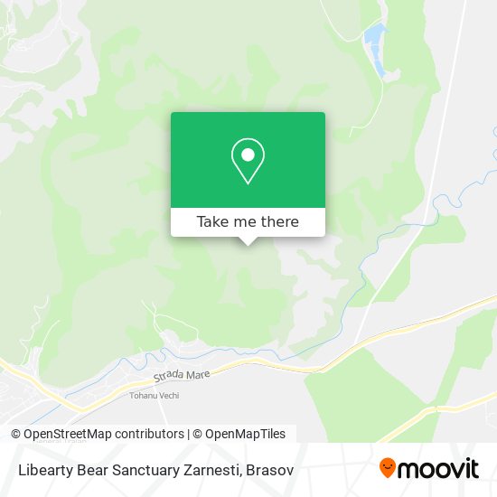 Libearty Bear Sanctuary Zarnesti map