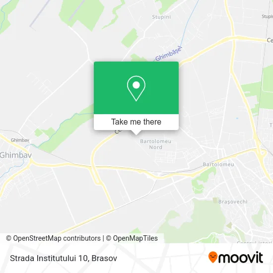 Strada Institutului 10 map