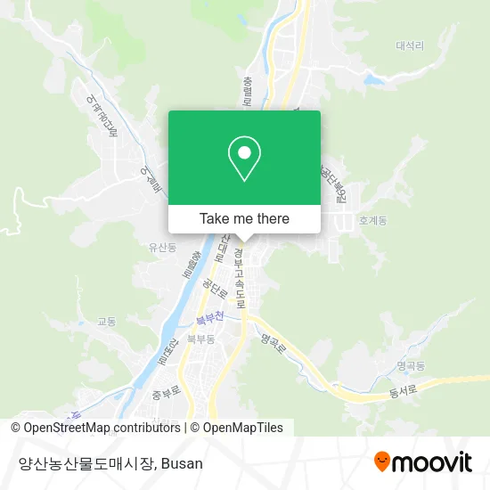 양산농산물도매시장 map