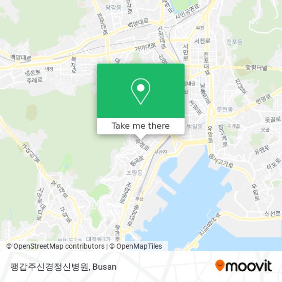팽갑주신경정신병원 map