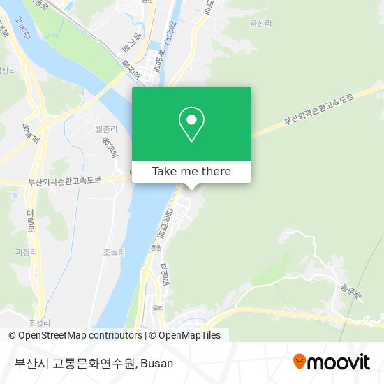 부산시 교통문화연수원 map