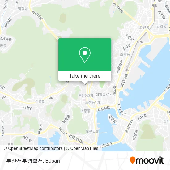 부산서부경찰서 map