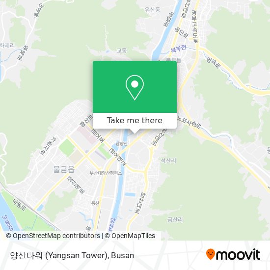 양산타워 (Yangsan Tower) map