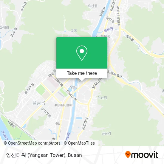 양산타워 (Yangsan Tower) map