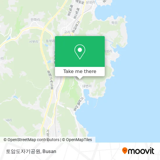 토암도자기공원 map