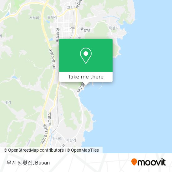 무진장횟집 map