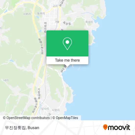 무진장횟집 map