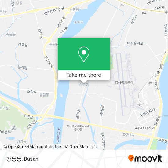 강동동 map