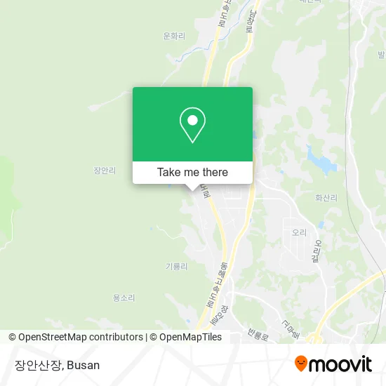 장안산장 (Jangan Mountain Villa) map