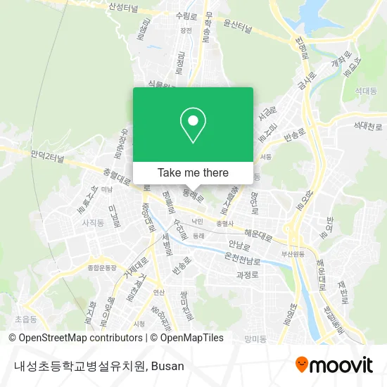 내성초등학교병설유치원 map
