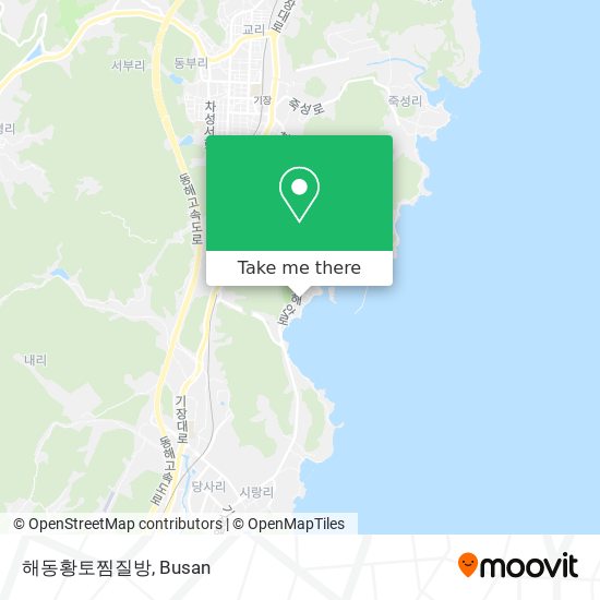 해동황토찜질방 map