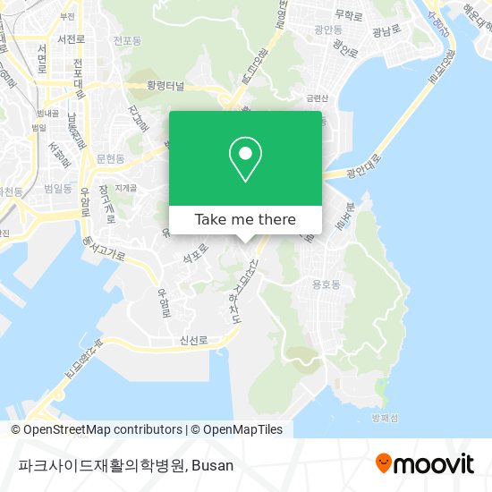 파크사이드재활의학병원 map