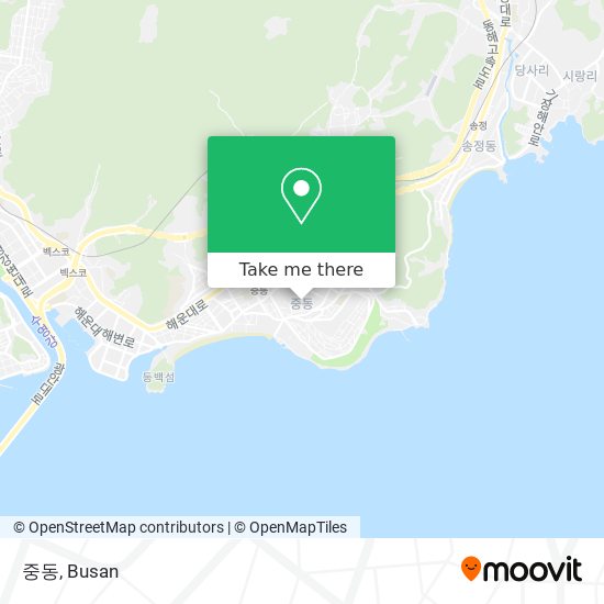 중동 map