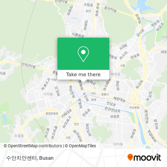 수안치안센터 map