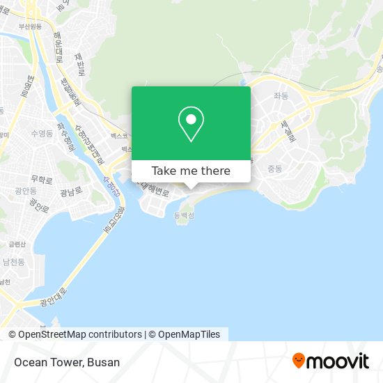Ocean Tower map