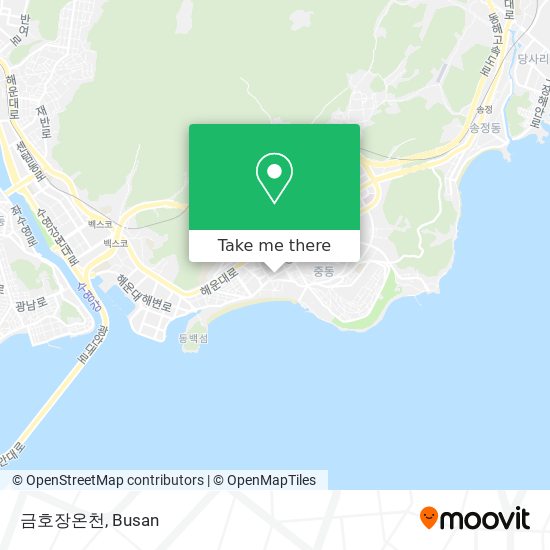 금호장온천 map