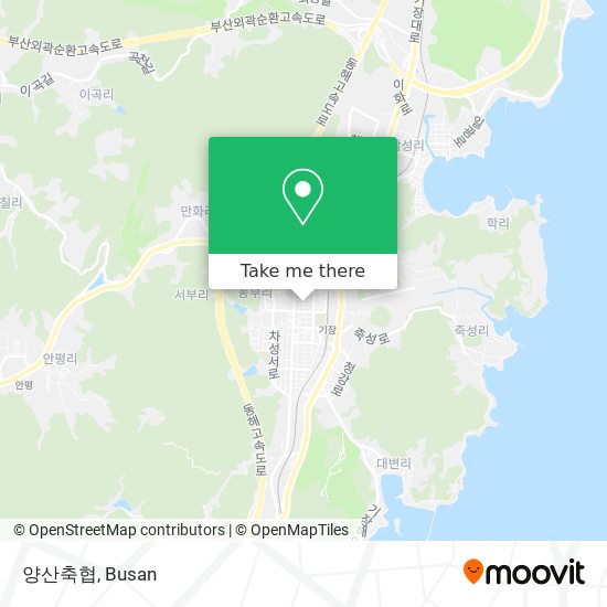 양산축협 map