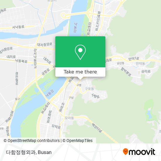 다함정형외과 map