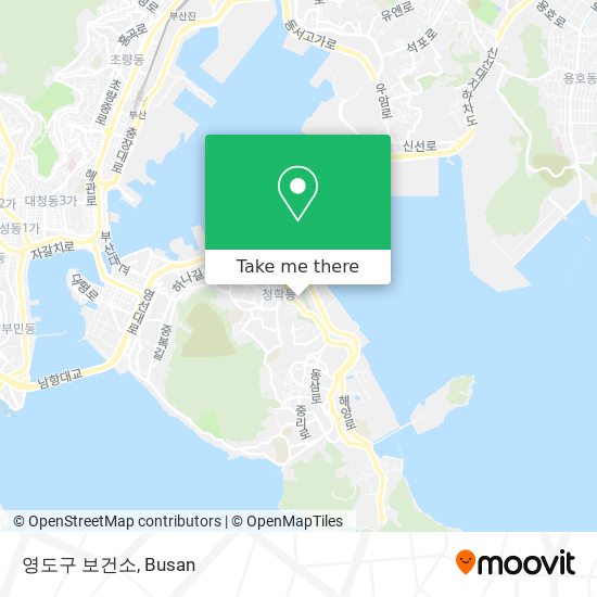 영도구 보건소 map