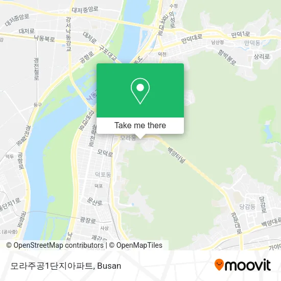 모라주공1단지아파트 map