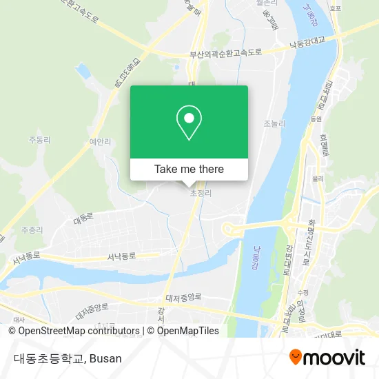 대동초등학교 map