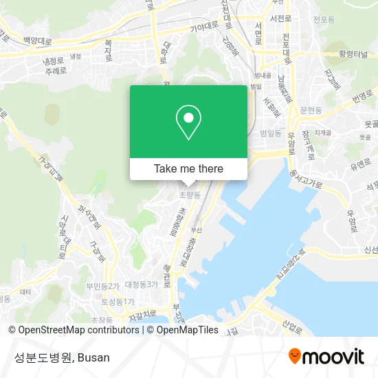 성분도병원 map