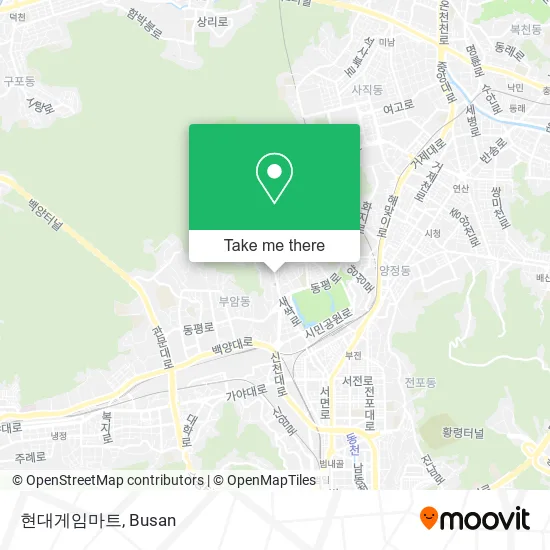 현대게임마트 map