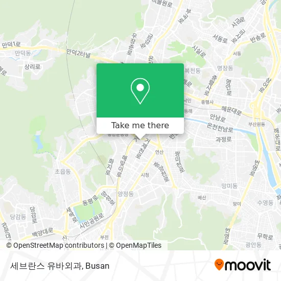 세브란스 유바외과 map