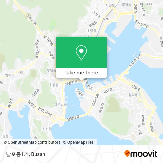 남포동1가 map