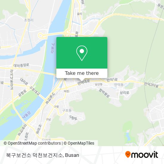 북구보건소 덕천보건지소 map