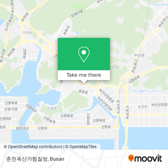 춘천옥산가찜질방 map