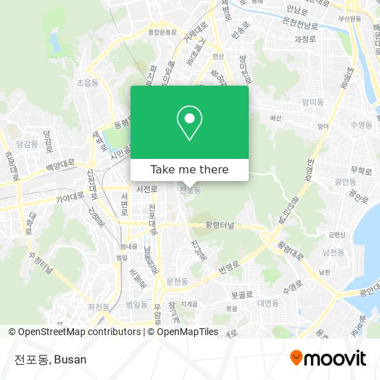 전포동 map