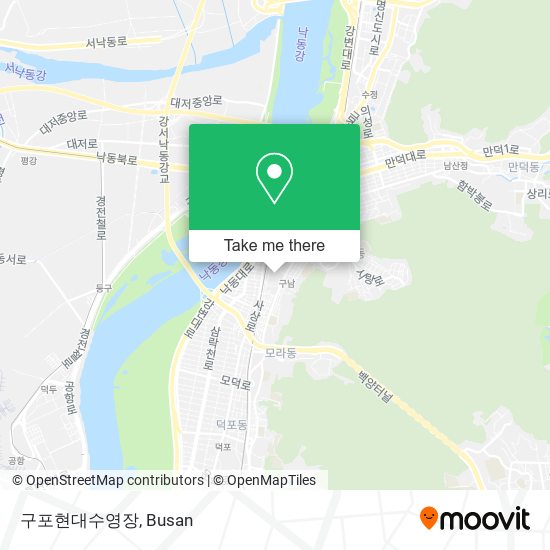 구포현대수영장 map