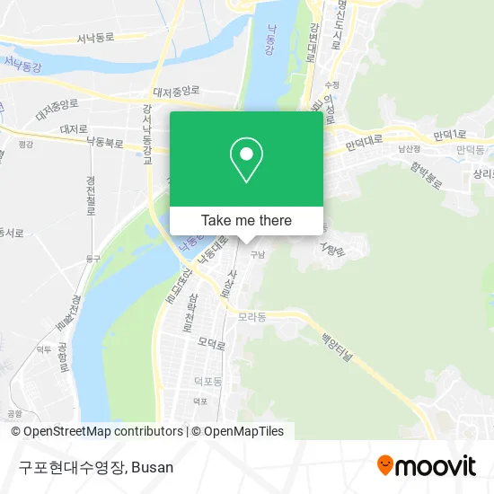 구포현대수영장 map