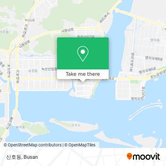 신호동 map
