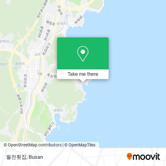 월전횟집 (Woljeon Fish Restaurant) map